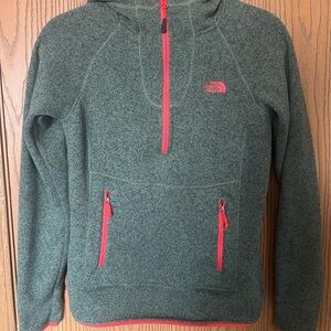 The North Face quarter/half zip sweatshirt